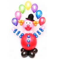 Клоун с шарами